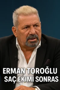 erman toroğlu saç ekimi sonrası